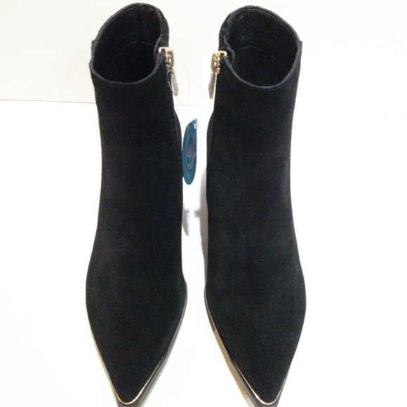 Kenneth Cole Roanne Suede Ankle Boots -5 - Picture 4 of 5